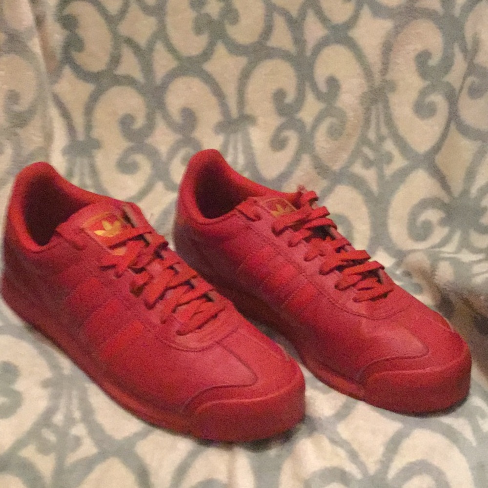 Fire Red Adidas